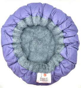 A D D + H E A T microwavable deep conditioning flaxseed cap - Purple