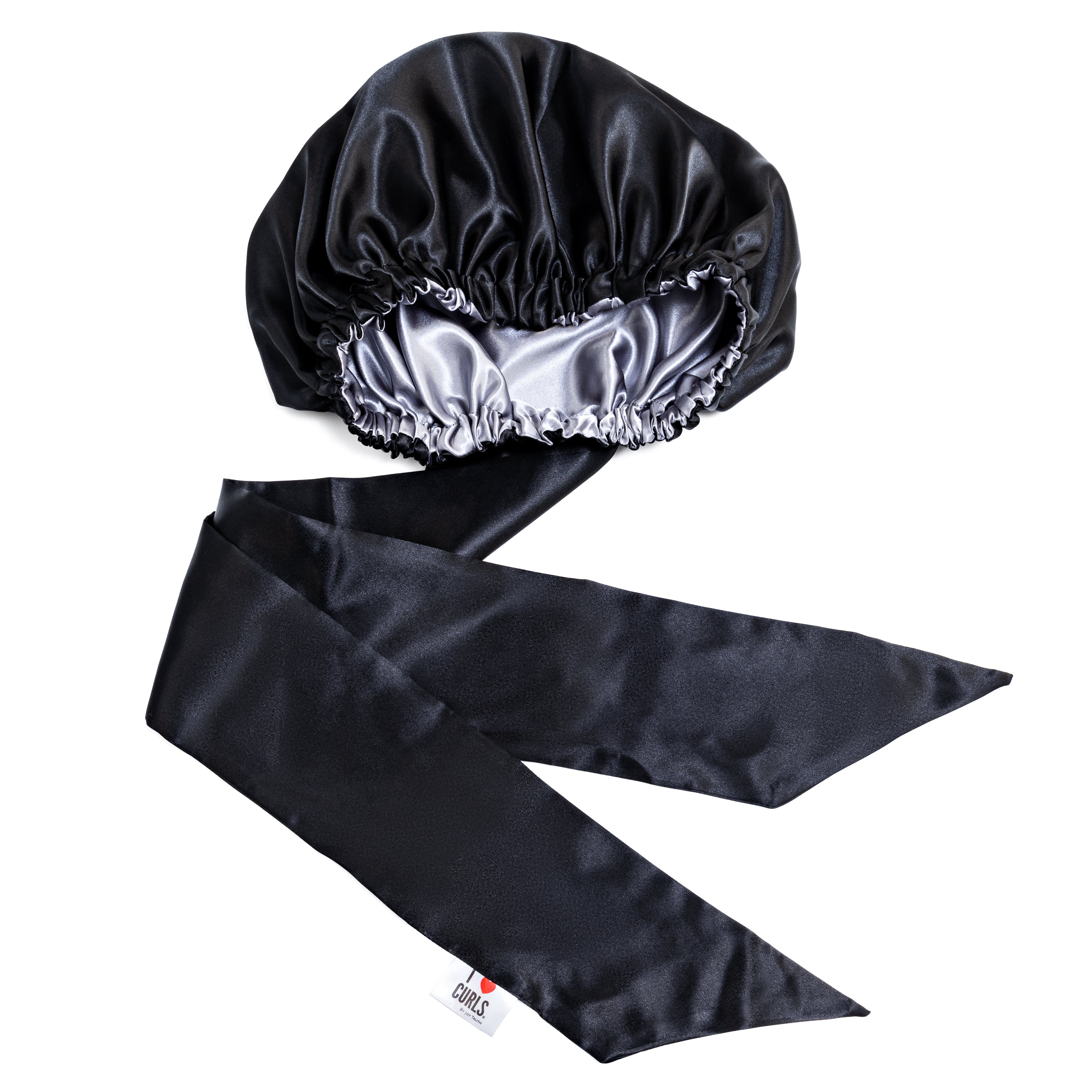 Satin Sleep Bonnet - Long Ribbon Wrap – I Luv Curls®